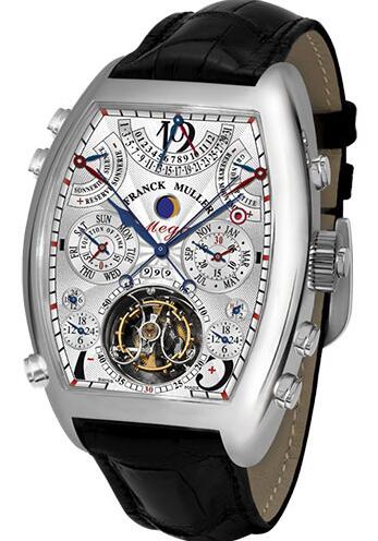 Franck Muller Aeternitas Mega Replica Watches for sale Cheap Price 8888 GSW T CCR QPS OG White - Click Image to Close